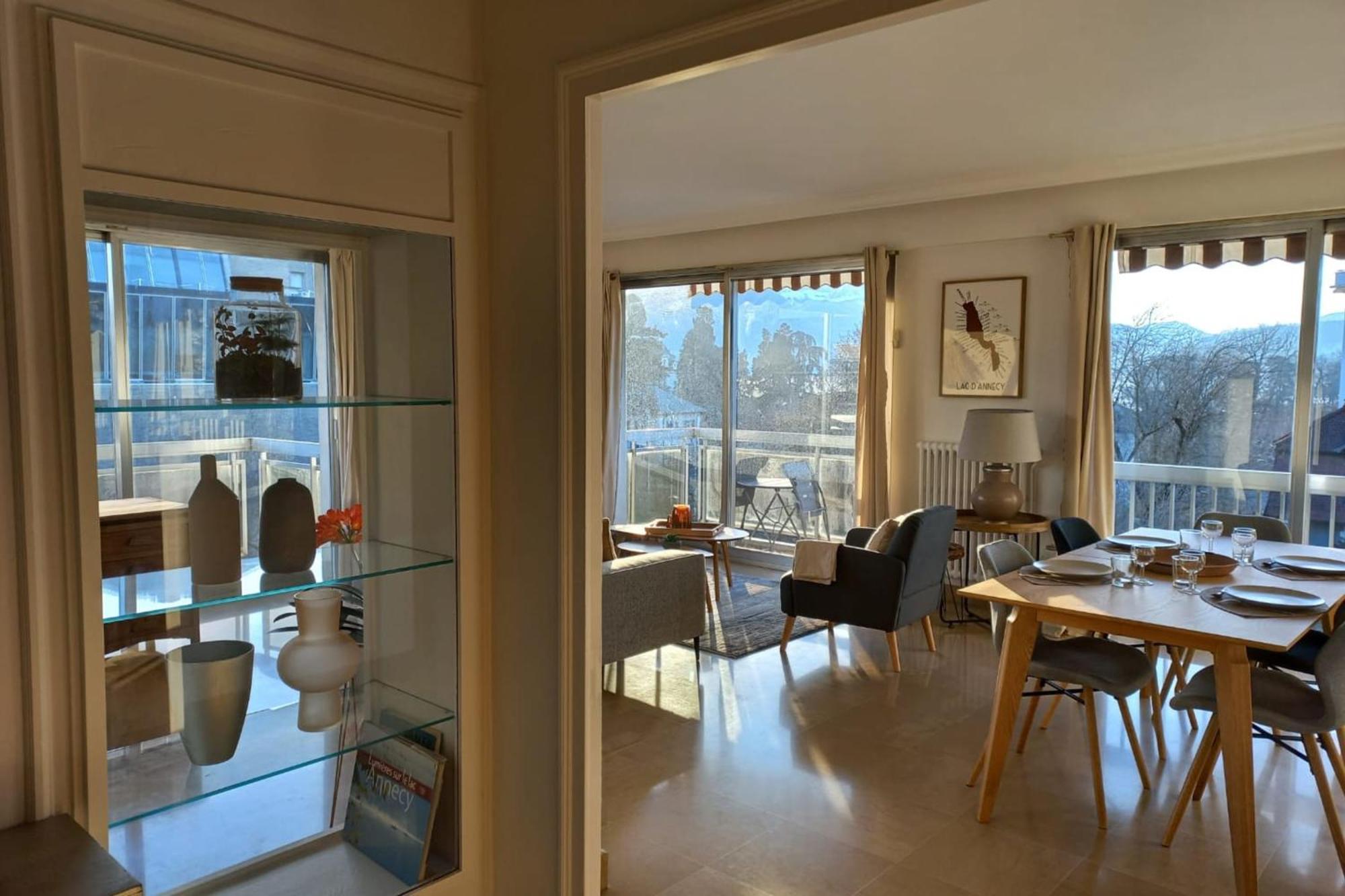 Tournette-Comfortable And Quiet Luxury Apartment Annecy Exteriör bild