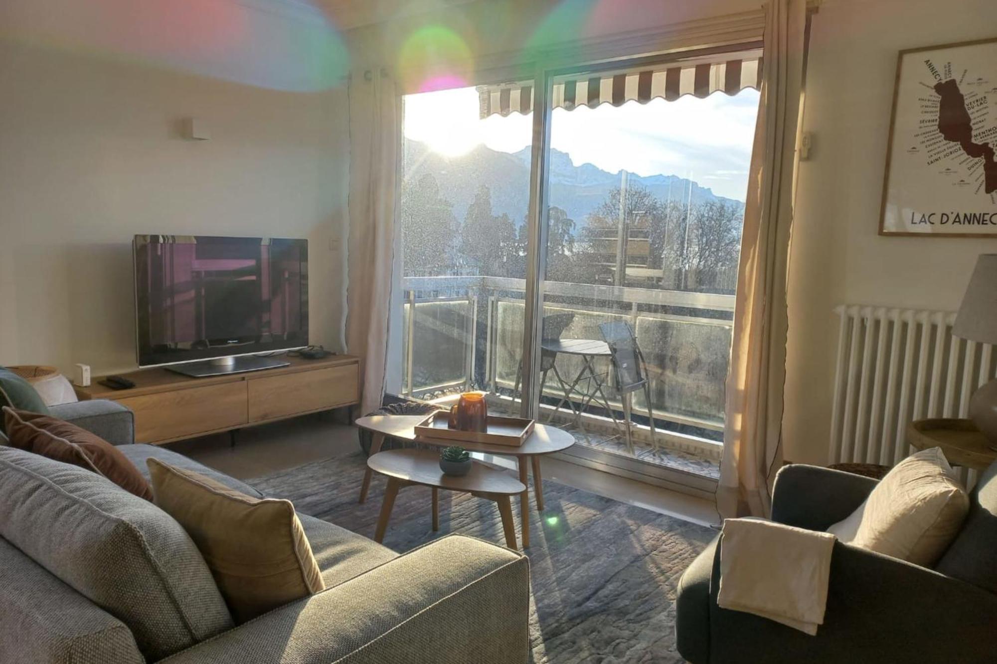 Tournette-Comfortable And Quiet Luxury Apartment Annecy Exteriör bild